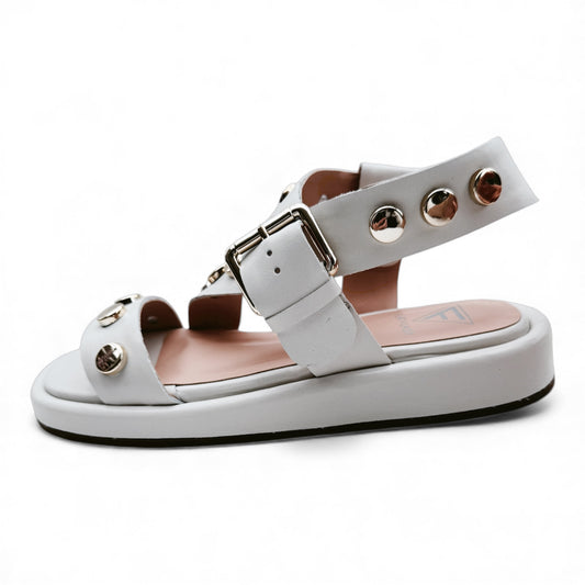 Sandália Boho White Gold